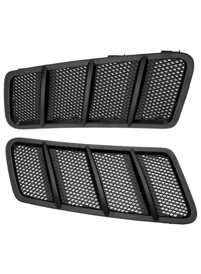 KISSUN 1668800105 1668800205 Pair Front Hood Vent Air Grille Cover Fit for Mercedes Benz W166 ML GL Class GL350 GL450 ML350 2012-2015 Hood Air Vent Grille Left and Right Side - Image 4